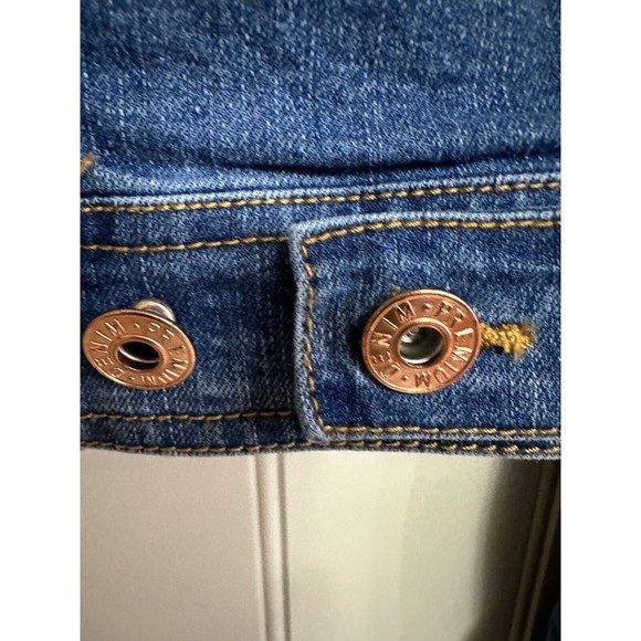 Love‎ Tree Denim Button Up Jacket Sz Medium - Picture 6 of 6